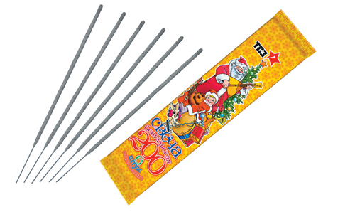  Бенгальские свечи 6 шт 200 мм в пакете  в Белове